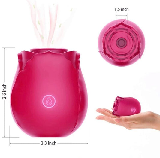 Pink Tiktok Rose Suction Toy